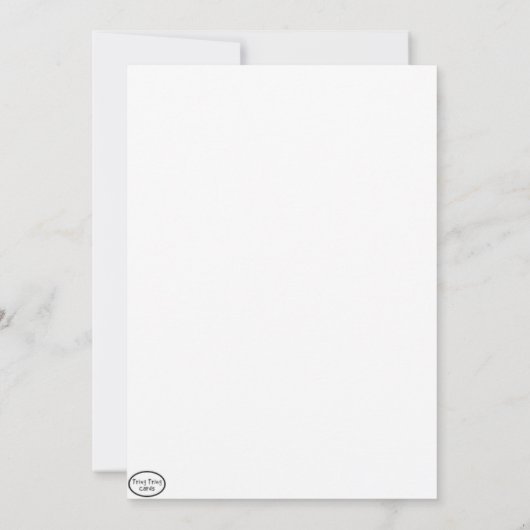 Niedliche Golden Retriever Welpenflatkarte Dankeskarte (Rückseite)