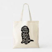 Niedliche Goldendoodle-Labradoodle-Tote-Tasche Tragetasche (Rückseite)