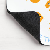 Niedliche Goldfish Mousepad (Ecke)