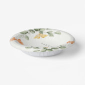 Niedliche Goldgärtnerblätter Hochzeiten Pappteller (Gewinkelt)