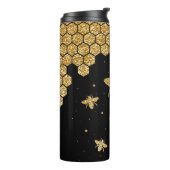 Niedliche Goldhonigbiene Thermosbecher (Nach links gedreht)