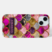 Niedliche Goldmagenskala Case-Mate iPhone Hülle (Rückseite (Horizontal))