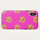 Niedliche Goldpfoten Case-Mate iPhone Hülle (Rückseite (Horizontal))