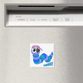 Niedliche Goofkins-Pirate-Raupe Magnet (In Situ (Geschirrspüler))