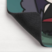 Niedliche Goth Engels-Mausunterlage Mousepad (Ecke)