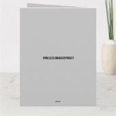 NIEDLICHE GOTH GIRL SWEET BIRTHDAY GOTHIC GREETING KARTE (Rückseite)