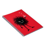 Niedliche Goth Liebe Potion Chemie Notizblock (Rechte Seite)