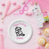 Niedliche Grafik - BONOBO - Schimpanse - Party Pappteller (Party)