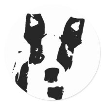 Niedliche Grafik Boston Terrier Puppy