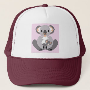 Niedliche Grafik Koala - Aussie wild life - Truckerkappe