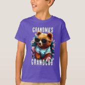 Niedliche Grandmas Grandcub T-Shirt (Vorderseite)