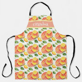 Niedliche Grapefruits und Zitronenfrüchte Personal Schürze (Vorderseite)