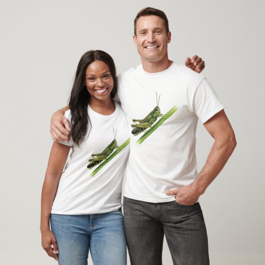 Niedliche Grasshopper T-Shirt (Unisex)
