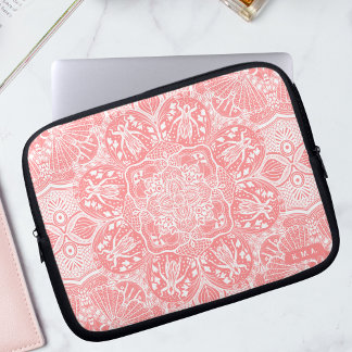 Niedliche Grasshoppers Mandala Laptopschutzhülle