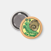 Niedliche Gratis Snuggs Snail Hug Emote Magnet (Vorderseite/Rückseite)
