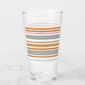Niedliche graubraune Streifen Glas (Rückseite)