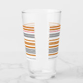 Niedliche graubraune Streifen Glas (Links)