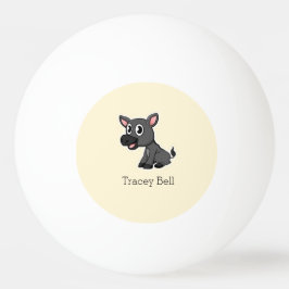 Niedliche Graucreme Tischtennisball