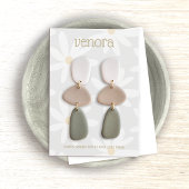 Niedliche Graue Daisy-Bläserhörerkarte