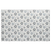 Niedliche Graue Jungle Tiere Custom Monogram Stoff (Yard (91,4 cm))