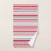 Niedliche graue Streifen Badhandtuch Set (Handtuch)