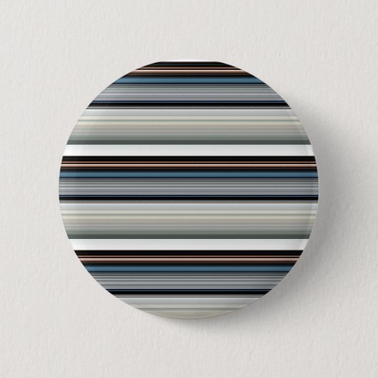 Niedliche graue Streifen Button (Vorderseite)