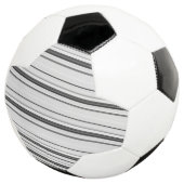Niedliche, graue Streifen Fußball (Dreiviertel)