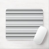 Niedliche, graue Streifen Mousepad (Mit Mouse)