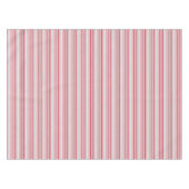 Niedliche graue Streifen Tischdecke (Vorderseite (Horizontal))