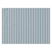 Niedliche graue Streifen Tischdecke (Vorderseite (Horizontal))