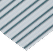 Niedliche graue Streifen Tischdecke (Schrägansicht)