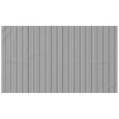 Niedliche graue Streifen Tischdecke (Vorderseite (Horizontal))