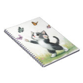 NIEDLICHE Graue und WEISSE KÜCHE MIT SCHALTFLÄCHEN Notizblock (Rechte Seite)