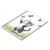 NIEDLICHE Graue und WEISSE KÜCHE MIT SCHALTFLÄCHEN Notizblock (Linke Seite)