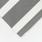 Niedliche Graue/weiße Weihnachtsberge in einem Bau Fleecedecke (Ecke)