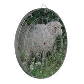 Niedliche Greedy Sheep Eating Dart Board Dartscheibe (Vorderseite Links)