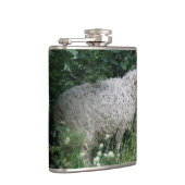 Niedliche Greedy Sheep Eating Flask Flachmann (Rechts)