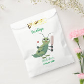 Niedliche Green Cricket Insekt Cartoon-Abbildung Geschenktütchen (Versiegelt)