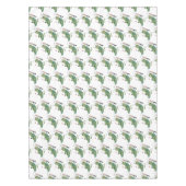 Niedliche Green Cricket Insekt Cartoon-Abbildung Tischdecke (Vorderseite)