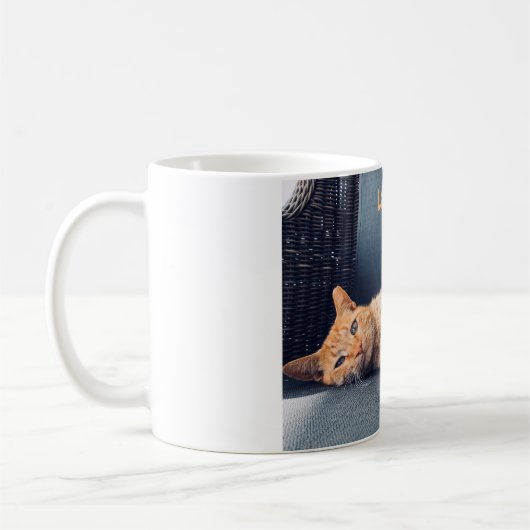 Niedliche Greifkatze Kaffeetasse (Links)