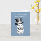 Niedliche Grillkarte Karte (Gelbe Blume)