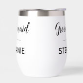 Niedliche Groomsmaid-Hochzeit (Links)