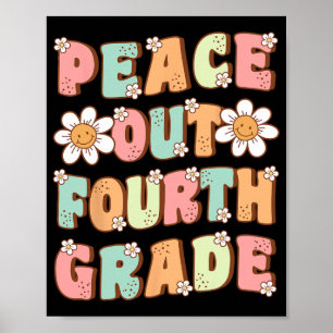 Niedliche Groovy der vierten Klasse am letzten Tag Poster
