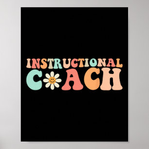Niedliche Groovy Instructor Coach Crew Zurück zu Poster