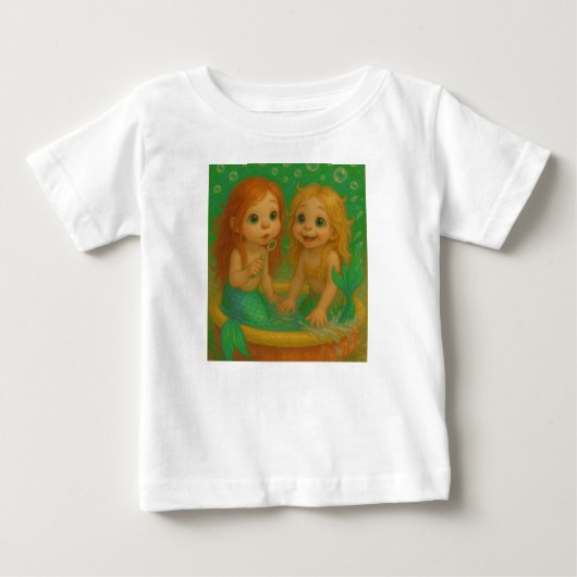 Niedliche Großaugenfreudentesistoren Baby T-shirt (Vorderseite)
