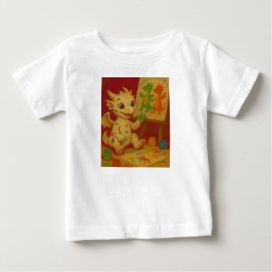 niedliche Großaugenröhrenmalerei Baby T-shirt