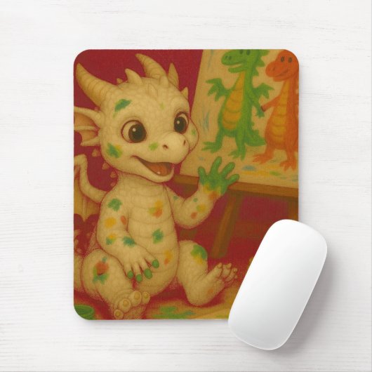 niedliche Großaugenröhrenmalerei Mousepad (Mit Mouse)