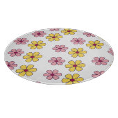 Niedliche große Blume Schneidebrett (Ecke)