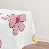 Niedliche große Blume Tischdecke (Beispiel)