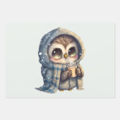 Niedliche große Mit Augen Schüssel mit einem Kaffe Geschenkpapier Set (Vorderseite 2)